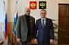 Президент ТПП НТ Борис Соколов провел рабочую встречу с руководителем Управления ФАС по Свердловской области Дмитрием Шалабодовым